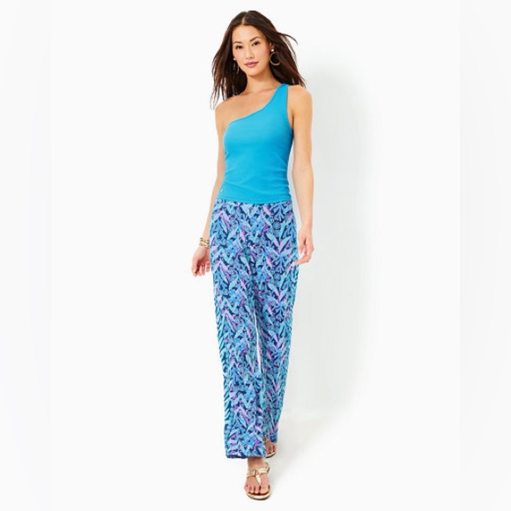 NWT Lilly Pulitzer Palazzo Pants, Medium - Picture 3 of 3